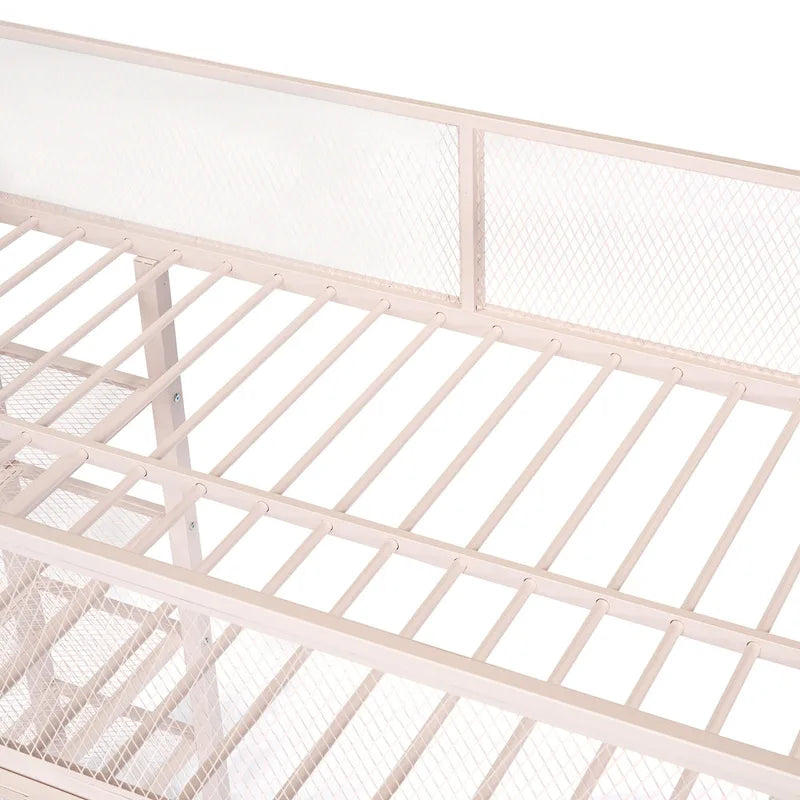 Twin Size Metal Loft Bed