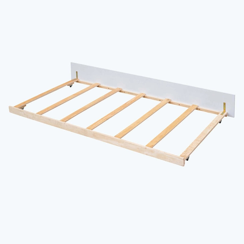 Wooden House Bed with Trundle