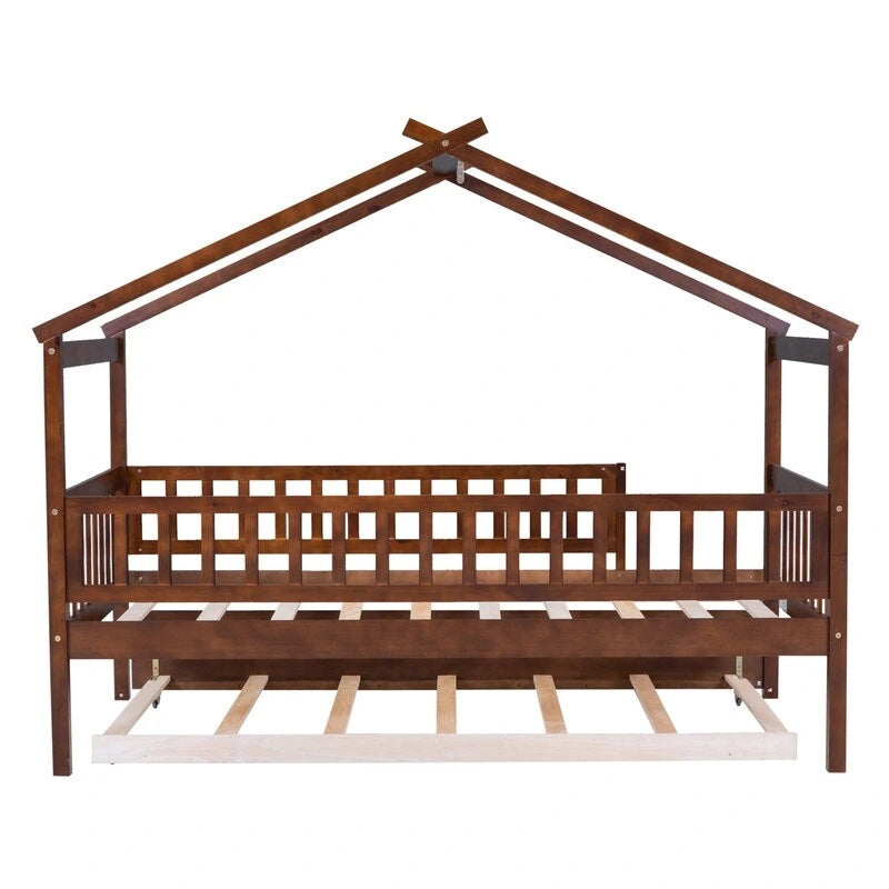 Kids House Bed Twin with Trundle